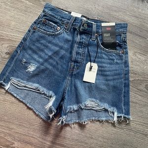 NET LEVIS rib cage shorts size 25